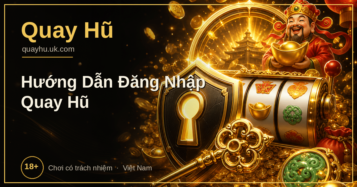 Hướng dẫn đăng nhập quay hũ an toàn